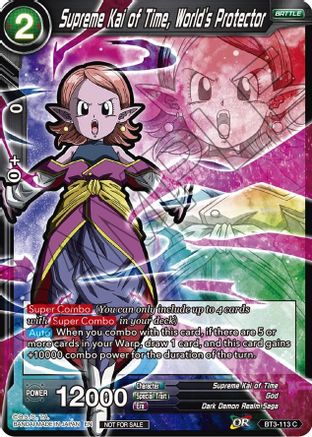 Supreme Kai of Time, World's Protector (Event Pack 05) (BT3-113) - Promotion Cards