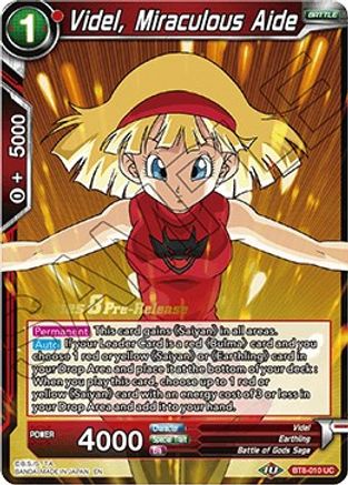 Videl, Miraculous Aide (BT8-010_PR) - Malicious Machinations PreRelease Cards