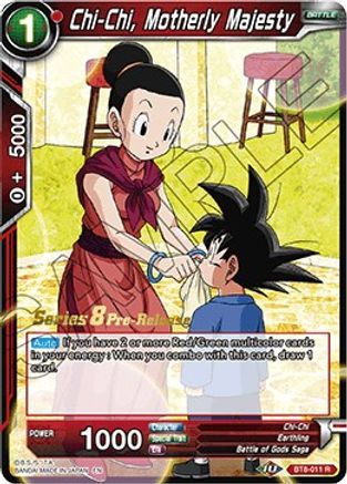 Chi-Chi, Motherly Majesty (BT8-011_PR) - Malicious Machinations PreRelease Cards