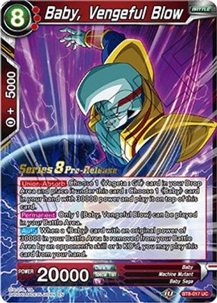 Baby, Vengeful Blow (BT8-017_PR) - Malicious Machinations PreRelease Cards
