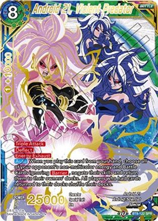 Android 21, Violent Predator (SPR) (BT8-122) - Malicious Machinations