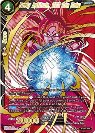Godly Aptitude, SSG Son Goku (P-164) - Promotion Cards