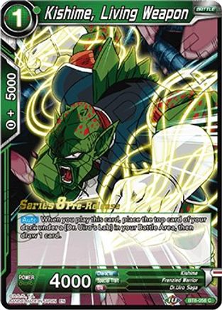 Kishime, Living Weapon (BT8-058_PR) - Malicious Machinations PreRelease Cards