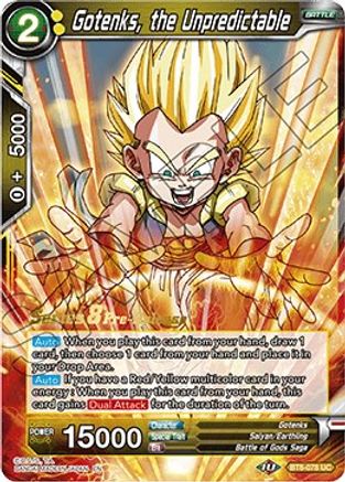 Gotenks, the Unpredictable (BT8-078_PR) - Malicious Machinations PreRelease Cards