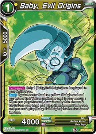 Baby, Evil Origins (BT8-084_PR) - Malicious Machinations PreRelease Cards