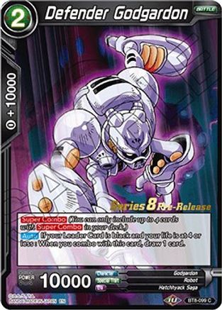 Defender Godgardon (BT8-099_PR) - Malicious Machinations PreRelease Cards
