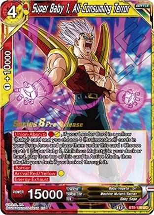 Super Baby 1, All-Consuming Terror (BT8-116_PR) - Malicious Machinations PreRelease Cards