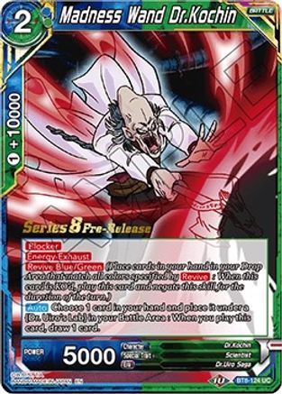 Madness Wand Dr.Kochin (BT8-124_PR) - Malicious Machinations PreRelease Cards