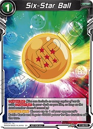 Six-Star Ball (P-168) - Promotion Cards Foil