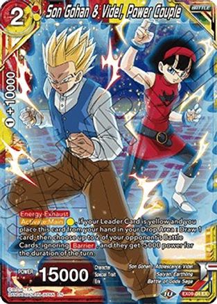 Son Gohan & Videl, Power Couple (EX09-04) - Expansion Deck Box Set 09 Saiyan Surge