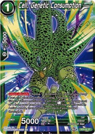 Cell, Genetic Consumption (XD3-02) - Universal Onslaught Foil