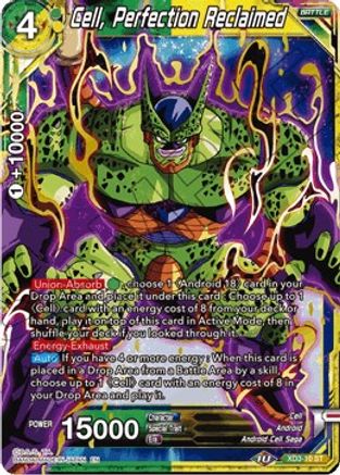 Cell, Perfection Reclaimed (XD3-10) - Universal Onslaught Foil