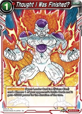 Thought I Was Finished? (BT9-019) - Universal Onslaught Foil