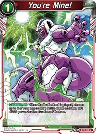 You're Mine! (BT9-020) - Universal Onslaught Foil