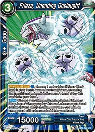 Frieza, Unending Onslaught (BT9-022) - Universal Onslaught