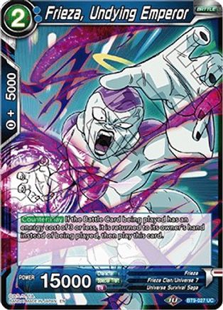 Frieza, Undying Emperor (BT9-027) - Universal Onslaught