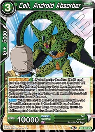 Cell, Android Absorber (BT9-039) - Universal Onslaught