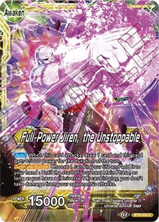 Jiren // Full-Power Jiren, the Unstoppable (BT9-053) - Universal Onslaught Foil