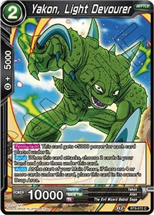Yakon, Light Devourer (BT9-072) - Universal Onslaught Foil
