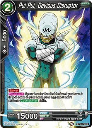 Pui Pui, Devious Disruptor (BT9-073) - Universal Onslaught Foil