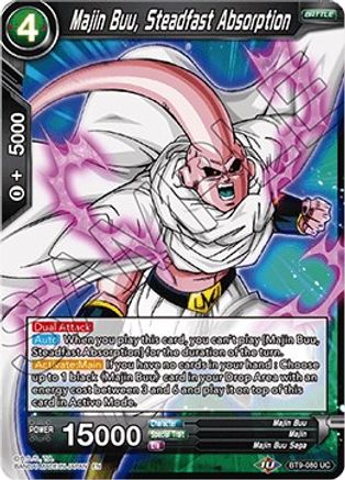 Majin Buu, Steadfast Absorption (BT9-080) - Universal Onslaught Foil