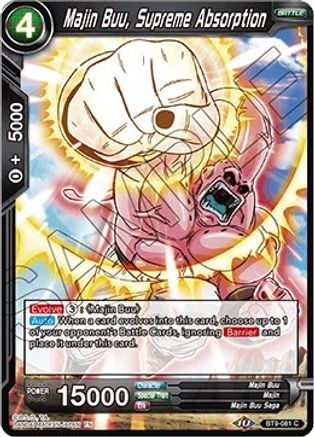 Majin Buu, Supreme Absorption (BT9-081) - Universal Onslaught Foil