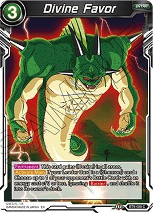 Divine Favor (BT9-088) - Universal Onslaught