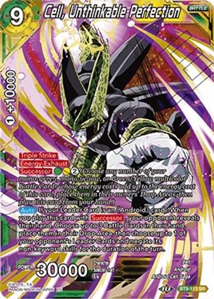 Cell, Unthinkable Perfection (BT9-113) - Universal Onslaught