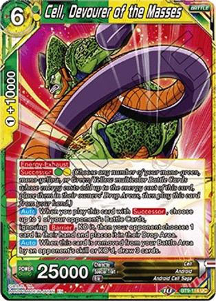 Cell, Devourer of the Masses (BT9-114) - Universal Onslaught Foil