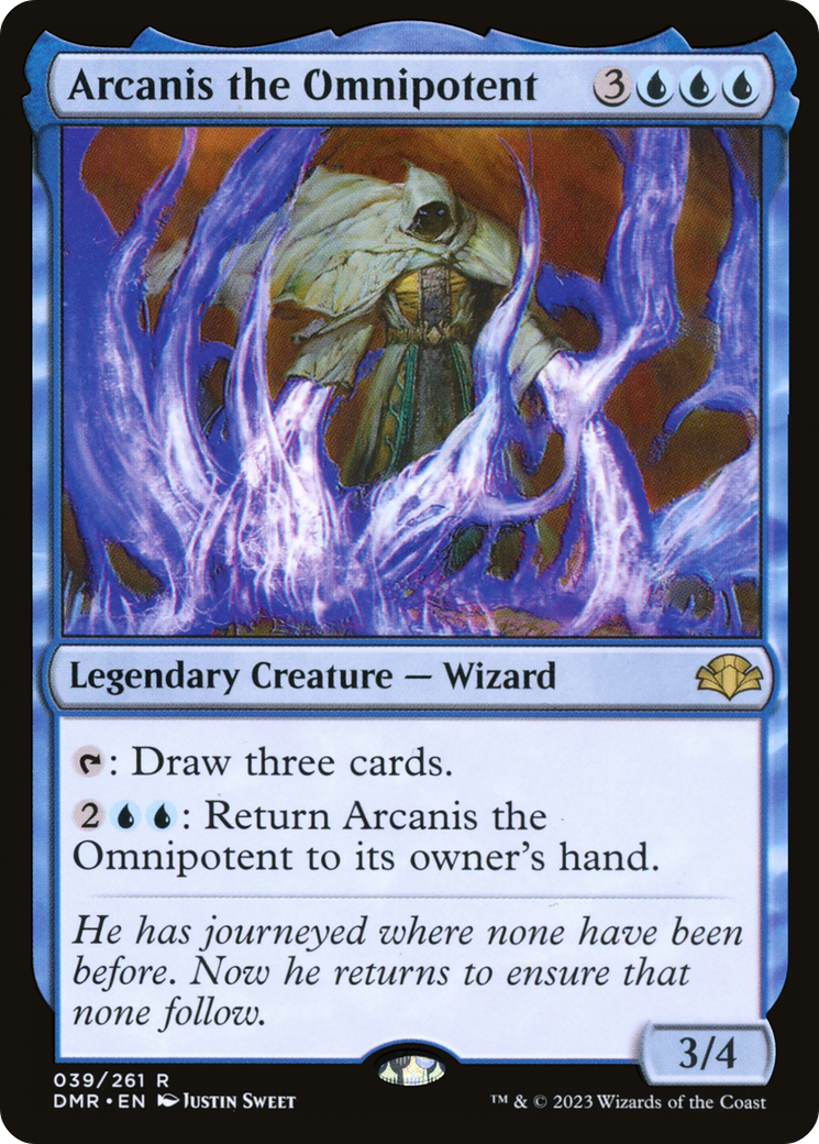 Arcanis the Omnipotent (DMR-039) - Dominaria Remastered Foil