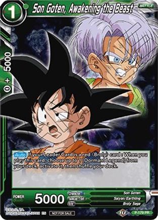Son Goten, Awakening the Beast (P-179) - Promotion Cards