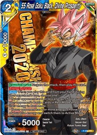 SS Rose Goku Black, Divine Prosperity (P-206) - Promotion Cards