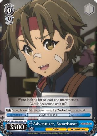 Adventurer, Swordsman (GBS/S63-TE15 TD) - Goblin Slayer