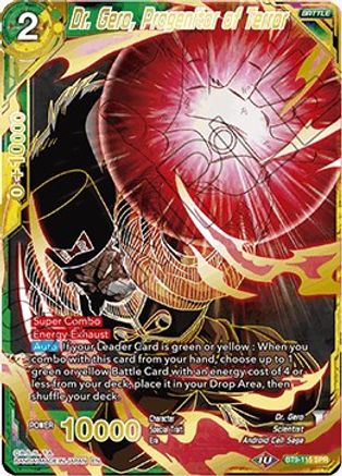 Dr. Gero, Progenitor of Terror (SPR) (BT9-115) - Universal Onslaught