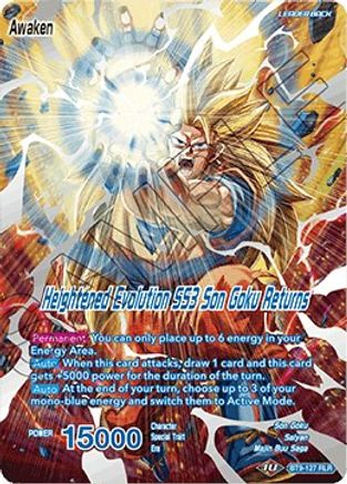 Son Goku // Heightened Evolution SS3 Son Goku Returns (BT9-127) - Universal Onslaught