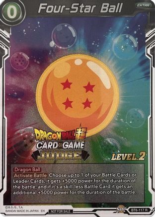 Four-Star Ball (Level 2) (BT6-117) - Judge Promotion Cards