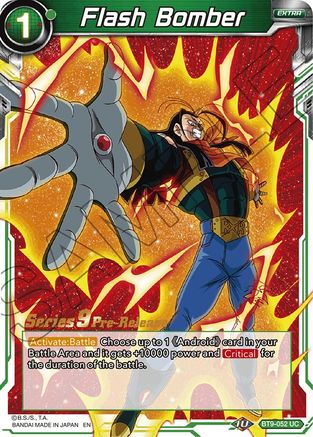 Flash Bomber (BT9-052) - Universal Onslaught PreRelease Cards