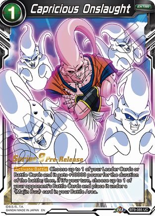 Capricious Onslaught (BT9-085) - Universal Onslaught PreRelease Cards
