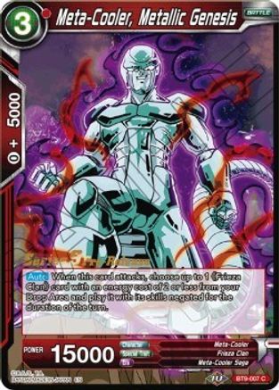 Meta-Cooler, Metallic Genesis (BT9-007) - Universal Onslaught PreRelease Cards