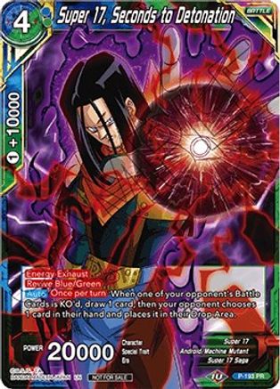 Super 17, Seconds to Detonation (P-193) - Promotion Cards Foil