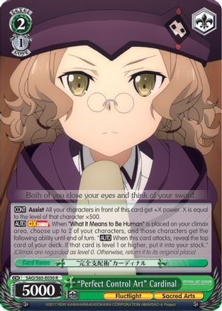 "Perfect Control Art" Cardinal (SAO/S65-E030 R) - Sword Art Online -Alicization-