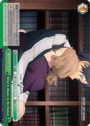 What It Means to Be Human (RRR) (SAO/S65-E049R RRR) - Sword Art Online -Alicization-