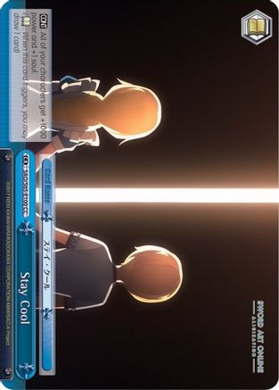 Stay Cool (SAO/S65-E100 CC) - Sword Art Online -Alicization-