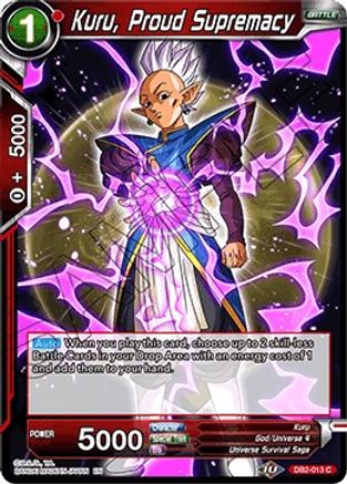 Kuru, Proud Supremacy (DB2-013) - Draft Box 05 Divine Multiverse Foil