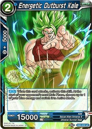 Energetic Outburst Kale (DB2-038) - Draft Box 05 Divine Multiverse Foil