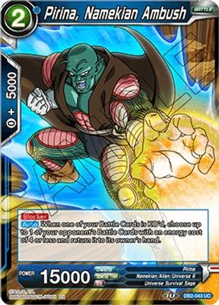 Pirina, Namekian Ambush (DB2-043) - Draft Box 05 Divine Multiverse