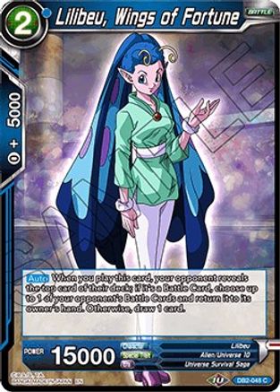 Lilibeu, Wings of Fortune (DB2-048) - Draft Box 05 Divine Multiverse