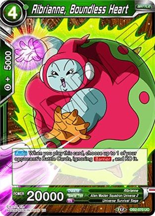 Ribrianne, Boundless Heart (DB2-070) - Draft Box 05 Divine Multiverse Foil