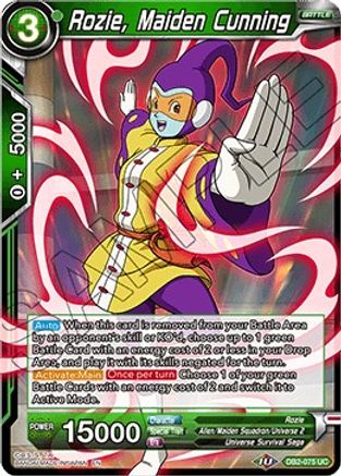 Rozie, Maiden Cunning (DB2-075) - Draft Box 05 Divine Multiverse Foil