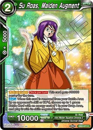 Su Roas, Maiden Augment (DB2-077) - Draft Box 05 Divine Multiverse Foil